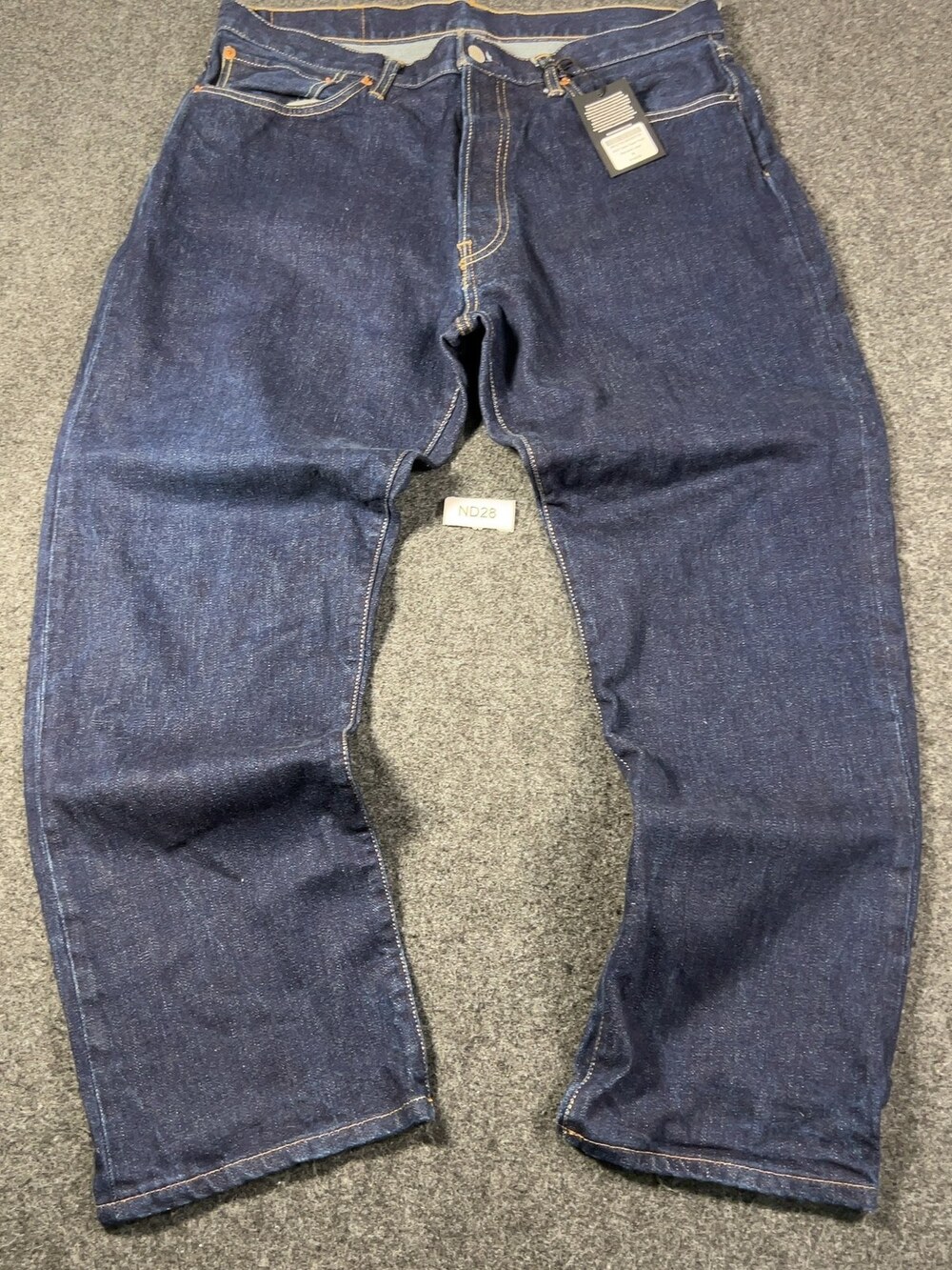 Buck Mason Ford Standard Jean D001 Dark Wash Mens Sz 36x28 NWT Msrp148 [ND28]
